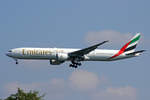 Emirates Airlines, A6-EPN, Boeing 777-31HER, msn: 42333/1408, 30.September 2020, MXP Milano-Malpensa, Italy.
