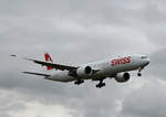 Swiss, Boeing B 777-3DE(ER), HB-JNC, TXL, 11.10.2020