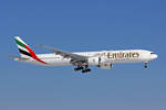 Emirates Airlines, A6-EPY, Boeing 777-31HER, msn: 42344/1465, 13.Februar 2021, ZRH Zürich, Switzerland.