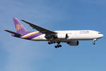 Thai Airways, HS-TJV, Boeing, B777-2S7ER, 14.02.2021, FRA, Frankfurt, Germany