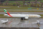 Emirates Airlines, A6-EPZ, Boeing 777-31HER, msn: 42345/1469, 16.März 2021, ZRH Zürich, Switzerland.