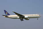 Saudi Arabian Airlines, HZ-AKB, Boeing 777-268ER, msn: 28345/99, 16.März 2007, GVA Genève, Switzerland.