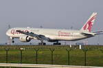 A7-BAH , Qatar Airways , Boeing 777-3DZER , Berlin-Brandenburg  Willy Brandt  , BER , 31.10.2022 ,