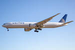 United Airlines, N2138U, Boeing, B777-322ER, 24.06.2023, BRU, Brüssel, Belgien