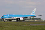 KLM Royal Dutch Airlines, PH-BQG, Boeing B777-206ER, msn: 32704/476,  Galapagos Islands , 20.Mai 2023, AMS Amsterdam, Netherlands.