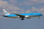 KLM Royal Dutch Airlines, PH-BQL, Boeing B777-206ER, msn: 34711/552,   Litomysl Castle , 20.Mai 2023, AMS Amsterdam, Netherlands.