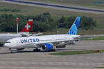 United Air Lines, N791UA, Boeing B777-222ER, msn: 26933/093, 29.Mai 2023, ZRH Zürich, Switzerland.