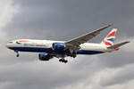 British Airways, G-VIID, Boeing B777-236ER, msn: 27486/56, 03.Juli 2023, LHR London Heathrow, United Kingdom.