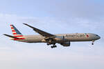 American Airlines, N719AN, Boeing B777-323ER, msn: 41668/1070, 03.Juli 2023, LHR London Heathrow, United Kingdom.