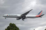 American Airlines, N734AR, Boeing B777-323ER, msn: 31480/1344, 03.Juli 2023, LHR London Heathrow, United Kingdom.