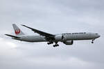Japan Airlines, JA736J, Boeing B777-346ER, msn: 32435/583, 04.Juli 2023, LHR London Heathrow, United Kingdom.