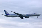 All Nippon Airways, N793A, Boeing B777-81ER, msn: 61512/1586, 04.Juli 2023, LHR London Heathrow, United Kingdom.