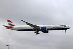 British Airways, G-STBO, Boeing B777-336ER, msn: 66584/1675, 05.Juli 2023, LHR London Heathrow, United Kingdom.