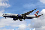 British Airways, G-VIIH, Boeing B777-236ER, msn: 27490/70, 06.Juli 2023, LHR London Heathrow, United Kingdom.