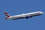 British Airways, G-VIIA, Boeing B777-236ER, msn: 27483/41, 07.Juli 2023, LHR London Heathrow, United Kingdom.