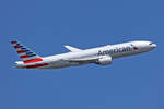 American Airlines, N761AJ, Boeing B777-223ER, msn: 31478/393, 07.Juli 2023, LHR London Heathrow, United Kingdom.