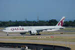 Qatar Airways, A7-BES, Boeing B777-3DZER, msn: 64089/1547, 08.Juli 2023, LHR London Heathrow, United Kingdom.