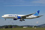 United Airlines, N57016, Boeing B777-224ER, msn: 28679/279, 17.Mai 2026, ZRH Z�rich, Switzerland.