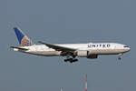 United Airlines, N224UA, Boeing B777-222ER, msn: 30225/375, 10.Juli 2026, MXP Milano Malpensa, Italy.