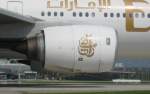 Emirates Boeing 777-31H A6-EMW Triebwerk Flughafen Mnchen 27.06.2010