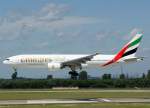 Emirates, A6-EMH, Boeing 777-200 ER, 2010.06.11, DUS-EDDL, Dsseldorf, Germany    
