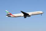 Emirates Boeing 777-31H A6-EMO Abflug vom Flughafen Mnchen am 26.02.2011








