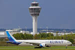Kuwait Airways, 9K-AOD, Boeing B777-369ER, msn: 62562/1458,  Um Almaradim , 10.September 2022, MUC München, Germany.