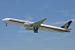Singapore Airlines, 9V-SWB, Boeing B777-312ER, msn: 33377/592, 22.Juni 2008, ZRH Zürich, Switzerland.