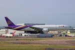 Thai Airways, HS-TTA, Boeing B777-3D7ER, msn: 66587/1683,  Alongkorn / อลงกรณ์ , 03.Juli 2023, LHR London Heathrow, United Kingdom.