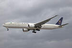 Saudi Arabian Airlines, HZ-AK37, Boeing B777-3FGER, msn: 61594/1449, 03.Juli 2023, LHR London Heathrow, United Kingdom.