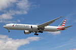 American Airlines, N730AN, Boeing B777-323ER, msn: 31554/1217, 06.Juli 2023, LHR London Heathrow, United Kingdom.