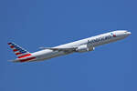 American Airlines, N722AN, Boeing B777-323ER, msn: 31547/1095, 07.Juli 2023, LHR London Heathrow, United Kingdom.