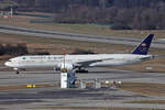 Saudi Arabian Airlines, HZ-AK44, Boeing B777-3368ER, msn: 62764/1501, 24.Januar 2025, ZRH Zürich, Switzerland.