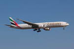 Boeing 777-300ER, Emirates (A6-EPO), Hamburg (HAM), 08.03.2025
