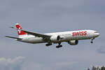 SWISS International Air Lines, HB-JNE, Boeing B777-3DEER, msn: 44586/1409, 29.Mai 2025, ZRH Zürich, Switzerland.
