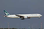 Cathay Pacific Airways, B-KQV, Boeing B777-367ER, msn: 41765/1273, 03.Juli 2025, MXP Milano Malpensa, Italy.