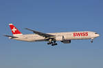 SWISS International Air Lines, HB-JNC, Boeing B777-3DEER, msn: 44584/1391, 04.Januar 2026, ZRH Zürich, Switzerland.