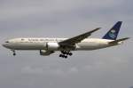 Saudi Arabian Airlines, HZ-AKF, Boeing, B777-268ER, 18.06.2011, BCN, Barcelona, Spain         