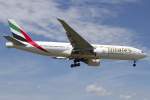 Emirates Airlines, A6-EWH, Boeing, B777-21H-LR, 04.08.2012, GVA, Geneve, Switzerland            