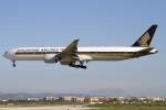 Singapore Airlines, 9V-SWB, Boeing, B777-312ER, 04.05.2013, BCN, Barcelona, Spain 




