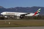 Emirates, A6-EGL, Boeing, B777-31H-ER, 13.01.2015, GVA, Geneve, Switzerland           