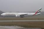 Emirates Airlines, A6-EGO, Boeing, B777-31H-ER, 12.02.2015, GVA, Geneve, Switzerland           