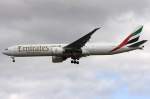 Emirates, A6-ECL, Boeing, B777-36N-ER, 29.03.2009, CDG, Paris-Charles de Gaulle, France    