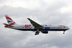 British Airways, G-YMML, Boeing 777-236ER, 01.Juli 2016, LHR London Heathrow, United Kingdom.