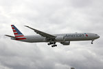 American Airlines, N729AN, Boeing 777-323ER, 01.Juli 2016, LHR London Heathrow, United Kingdom.