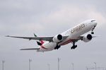 A6-ECQ Emirates Boeing 777-31H(ER)   am 13.10.2016 in München gestartet