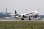 9V-SWO Singapore Airlines Boeing 777-312(ER) , MUC , 14.10.2016