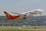Hainan Airlines, B-2729, Boeing 787-8, msn: 34941/79, 10.September 2018, ZRH Zürich, Switzerland.