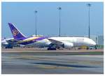 Thai Airways, Boeing 787-8 Dreamliner, HS-TQD, Bangkok Suvarnabhumi International Airport (BKK), 28.10.2018