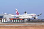 A7-BCI , Qatar Airways , Boeing 787-8 Dreamliner ,  Berlin-Brandenburg  Willy Brandt  , BER , 12.03.2022 ,